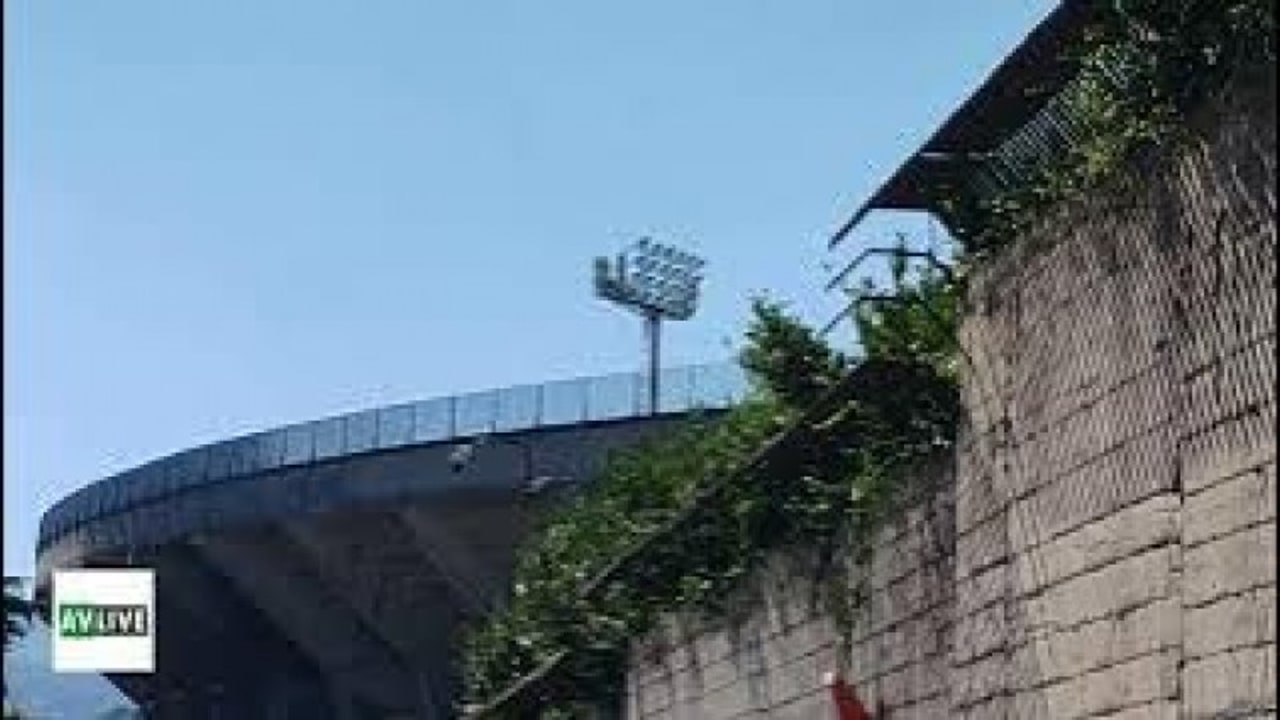Stadio Partenio-Lombardi, completati i lavori alle torri faro