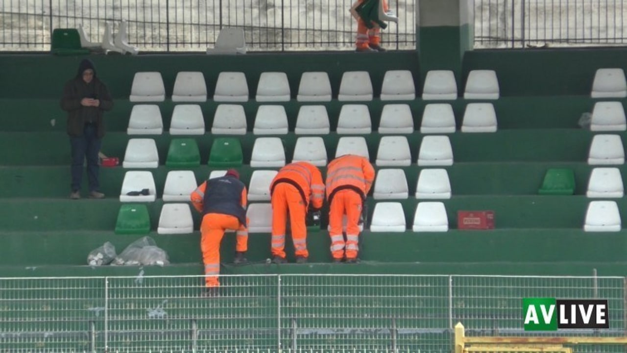 Stadio Partenio-Lombardi, la Omsi si aggiudica la fornitura delle sedute