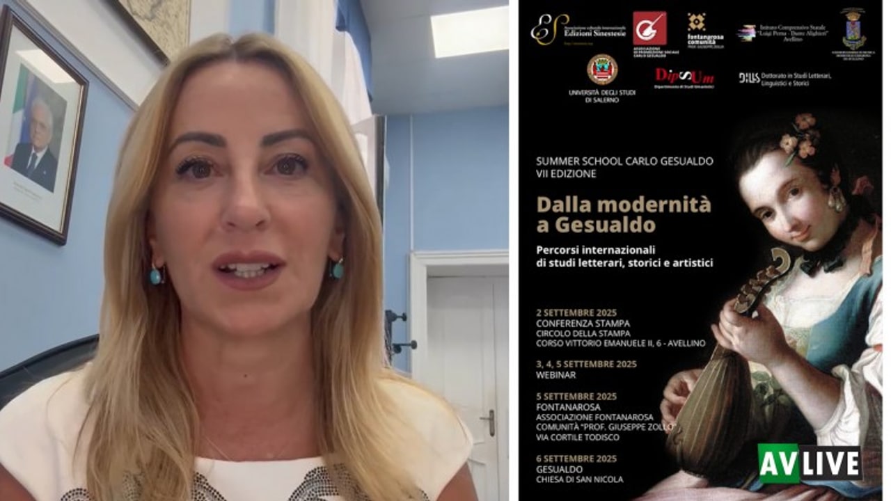 Il messaggio dell'assessora Fortini alla tavola rotonda del Summer School "Carlo Gesualdo"