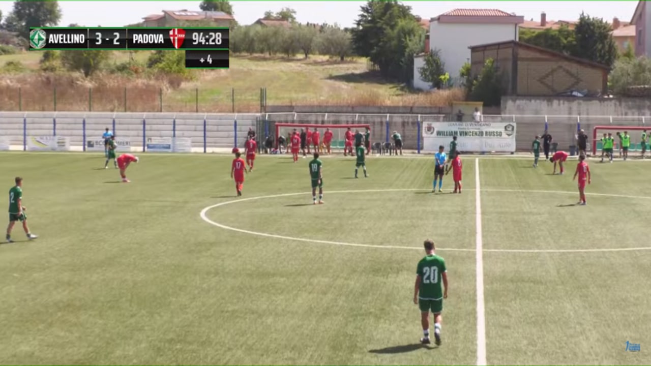 Coppa Italia Primavera, l'Avellino piega il Padova per 3-2: ora c'è il Lecce