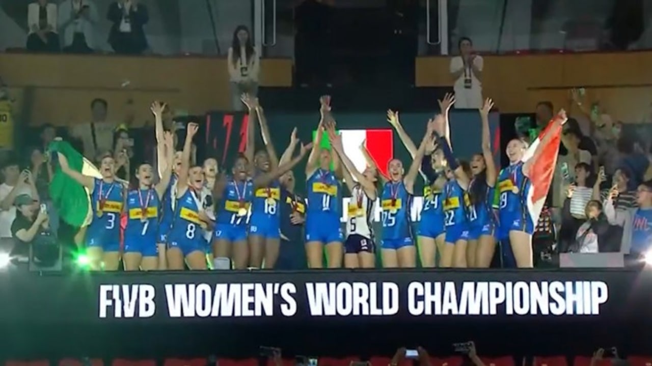 Pallavolo, l'Italia femminile &egrave; campione del Mondo: battuta la Turchia per 3-2