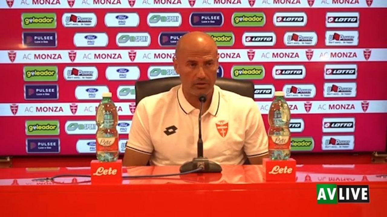 Monza, Bianco: "L'Avellino avrà tanto entusiasmo per la prima in casa"