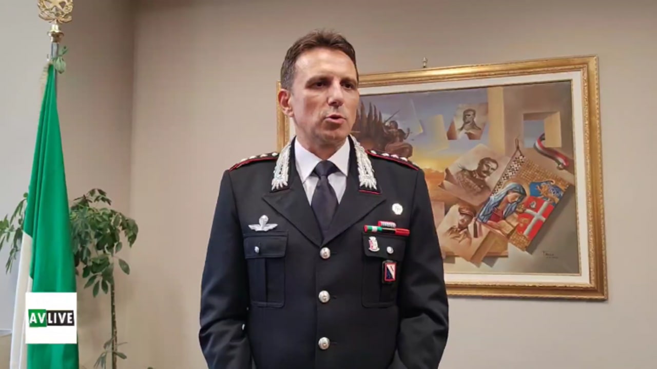Carabinieri Avellino, il nuovo comandante Zito: "Attenzione, supporto e sicurezza ai cittadini le mie priorità"