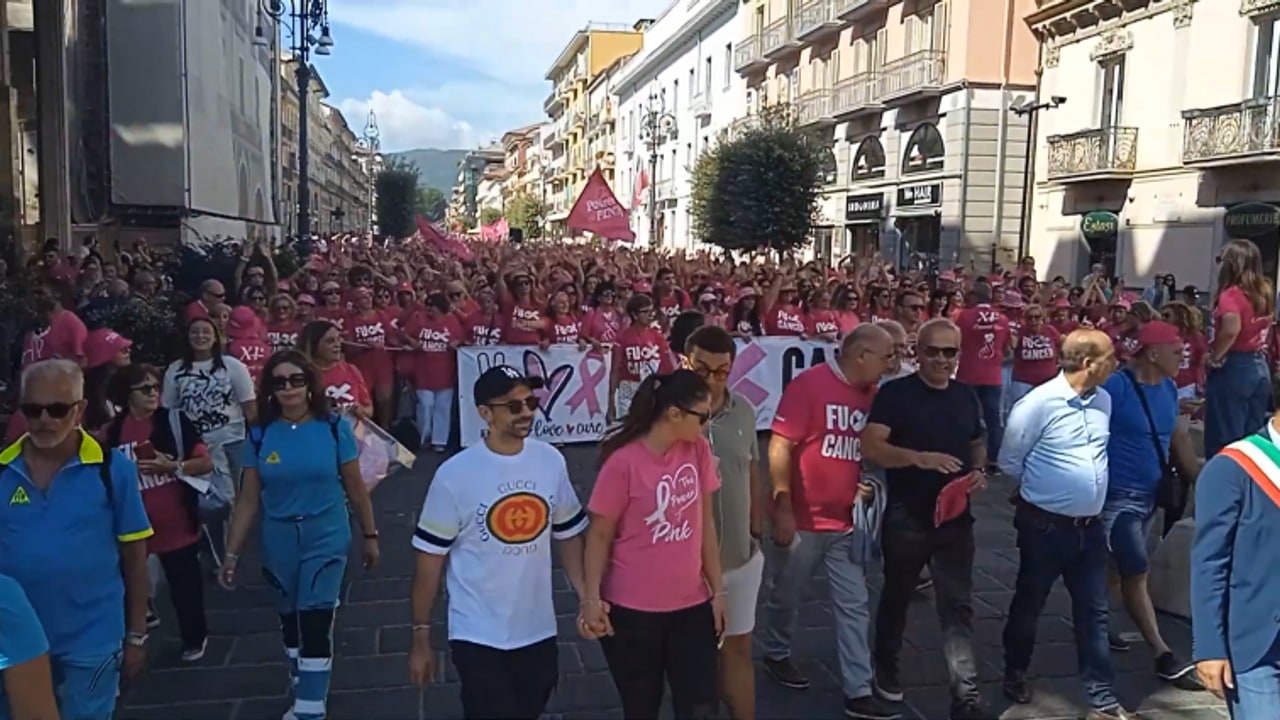 Camminata Rosa, grande partecipazione all'11^ edizione