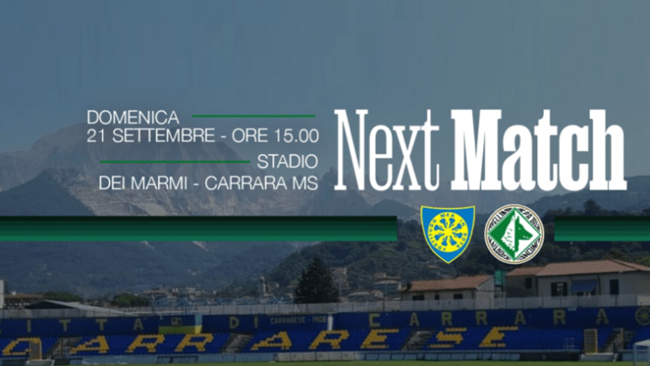 Carrarese-Avellino, in vendita 620 biglietti per i tifosi biancoverdi