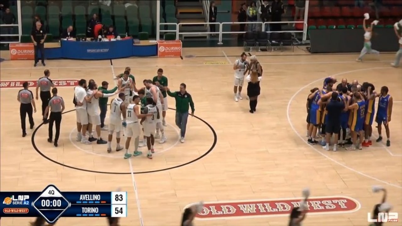 Gruppo Lombardi Avellino Basket-Reale Mutua Torino 83-54, gli highlights