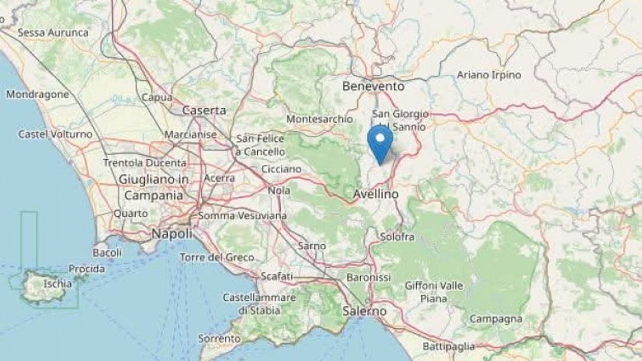 La terra trema ancora: scossa di magnitudo 3.1 a Montefredane
