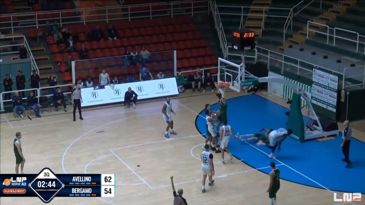 Avellino Basket-Gruppo Mascio Bergamo 94-82, gli highlights