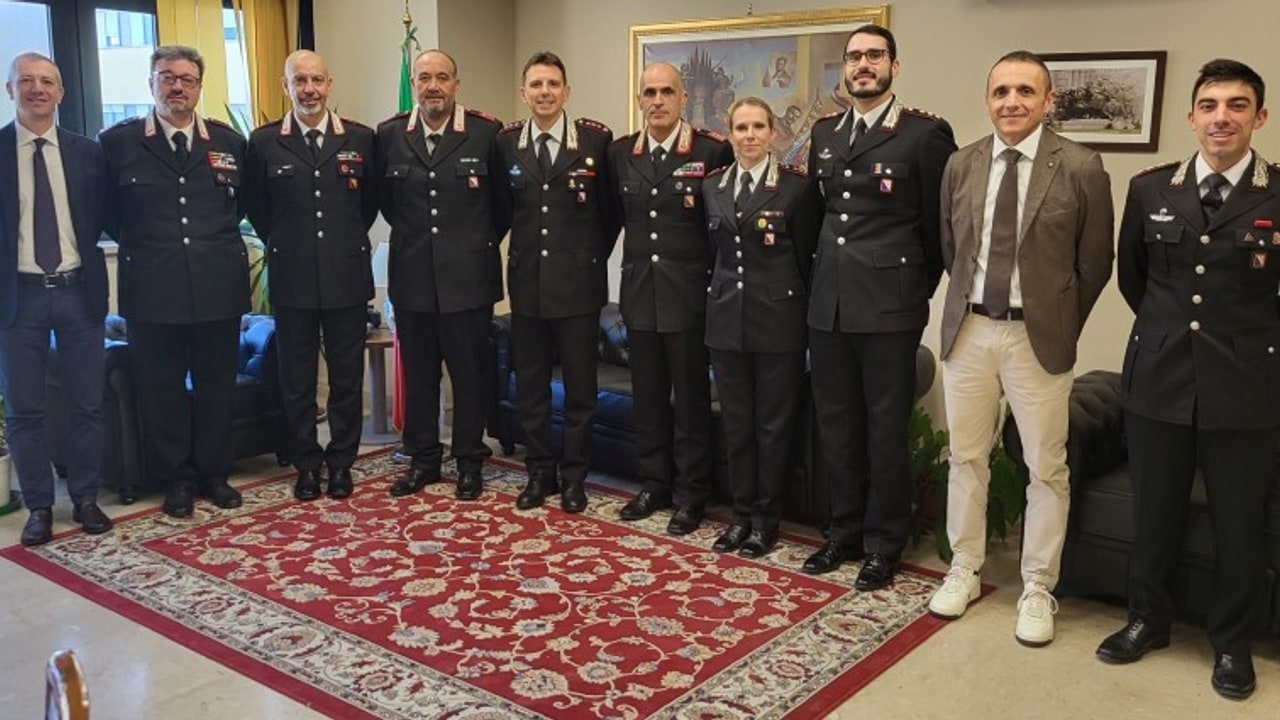 Avellino, onorificenze e promozioni nell'Arma dei Carabinieri