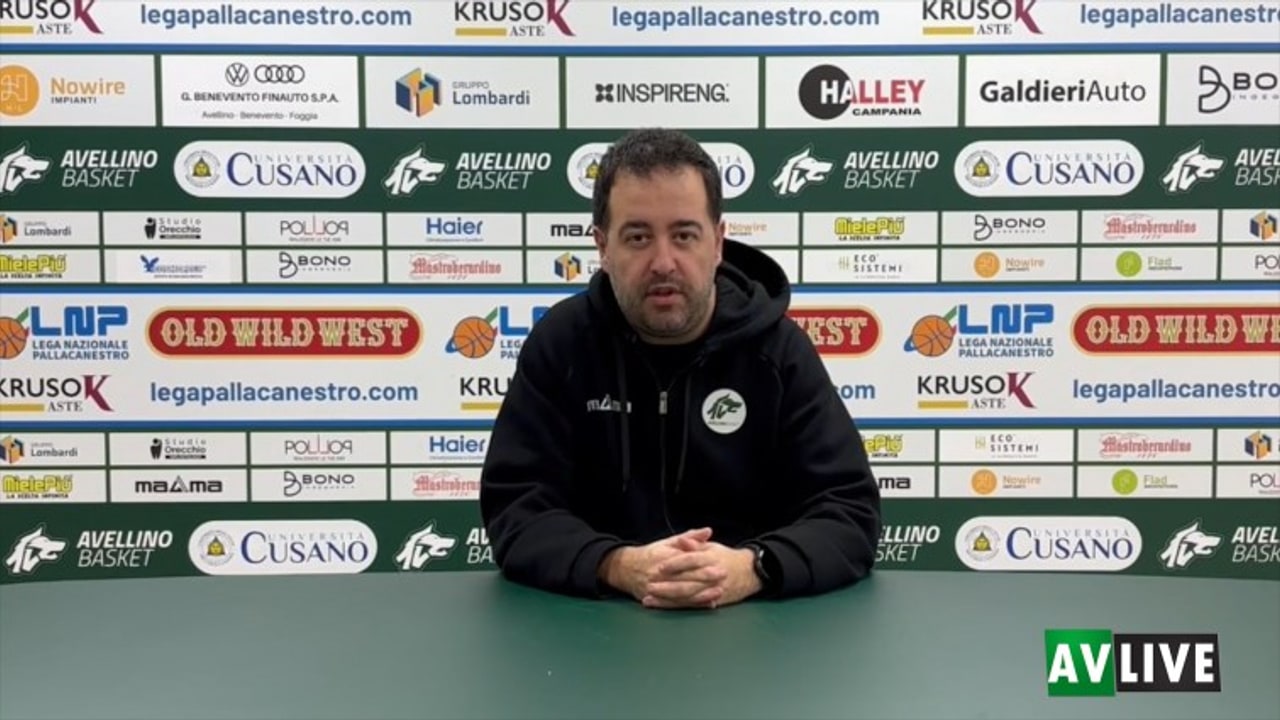 Unicusano Avellino Basket, Mazzalupi presenta la partita contro Pesaro