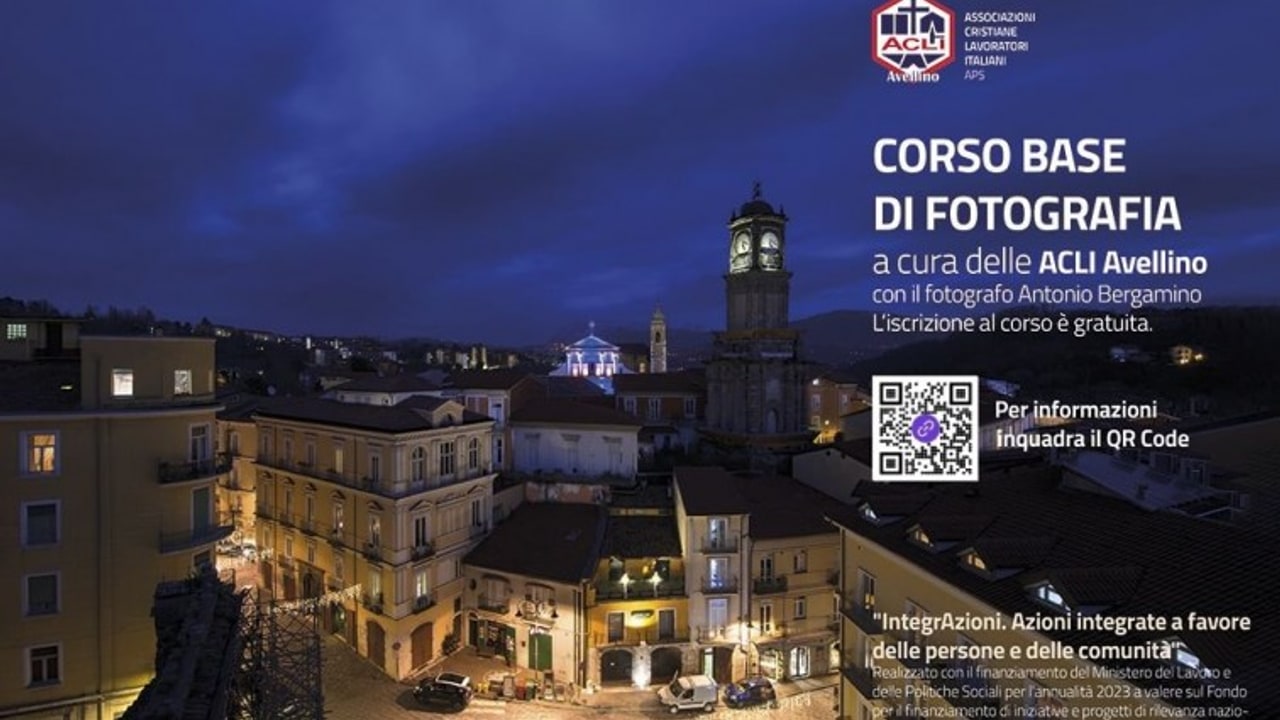 &ldquo;Fotogrammi consapevoli&rdquo;: l'Acli Avellino promuove il corso gratuito di fotografia con Antonio Bergamino