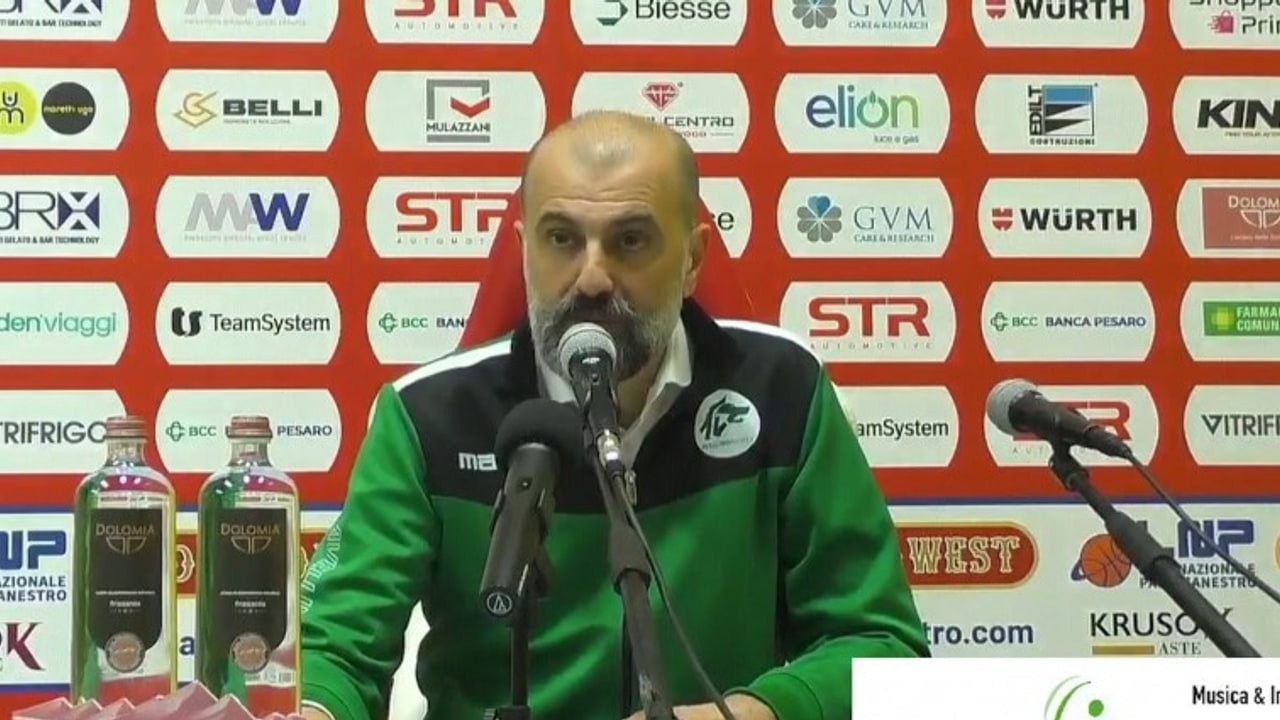 Buscaglia: "Serata non brillante di tutta la squadra"