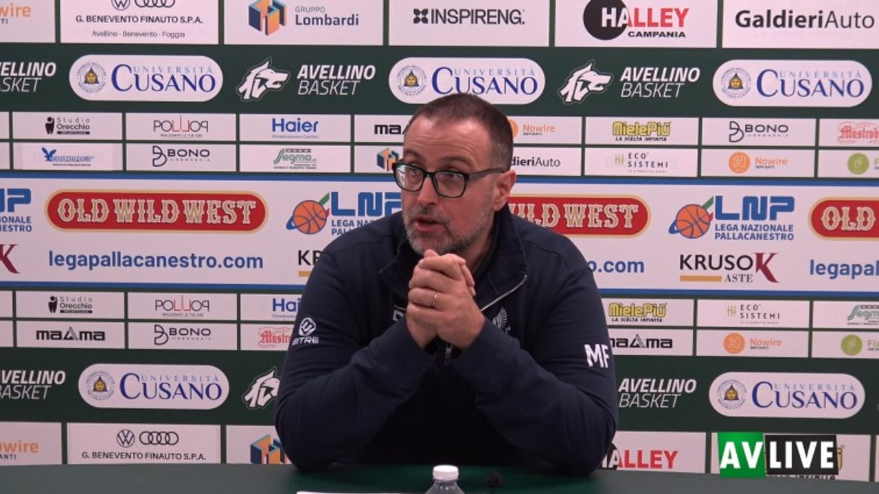 Unicusano Avellino Basket-Gemini Mestre 75-79, l'analisi di Ferrari