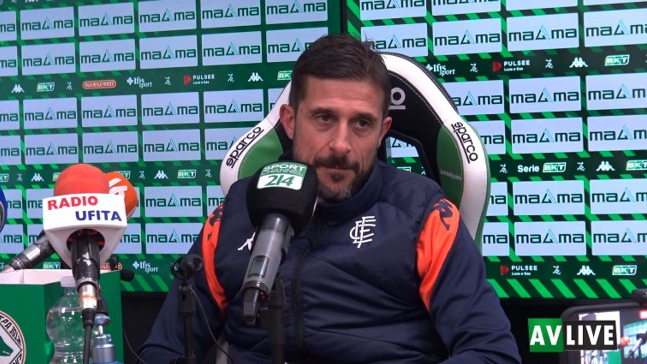 Avellino-Empoli 0-3, Dionisi: "Prestazione convincente. Complimenti alla squadra"