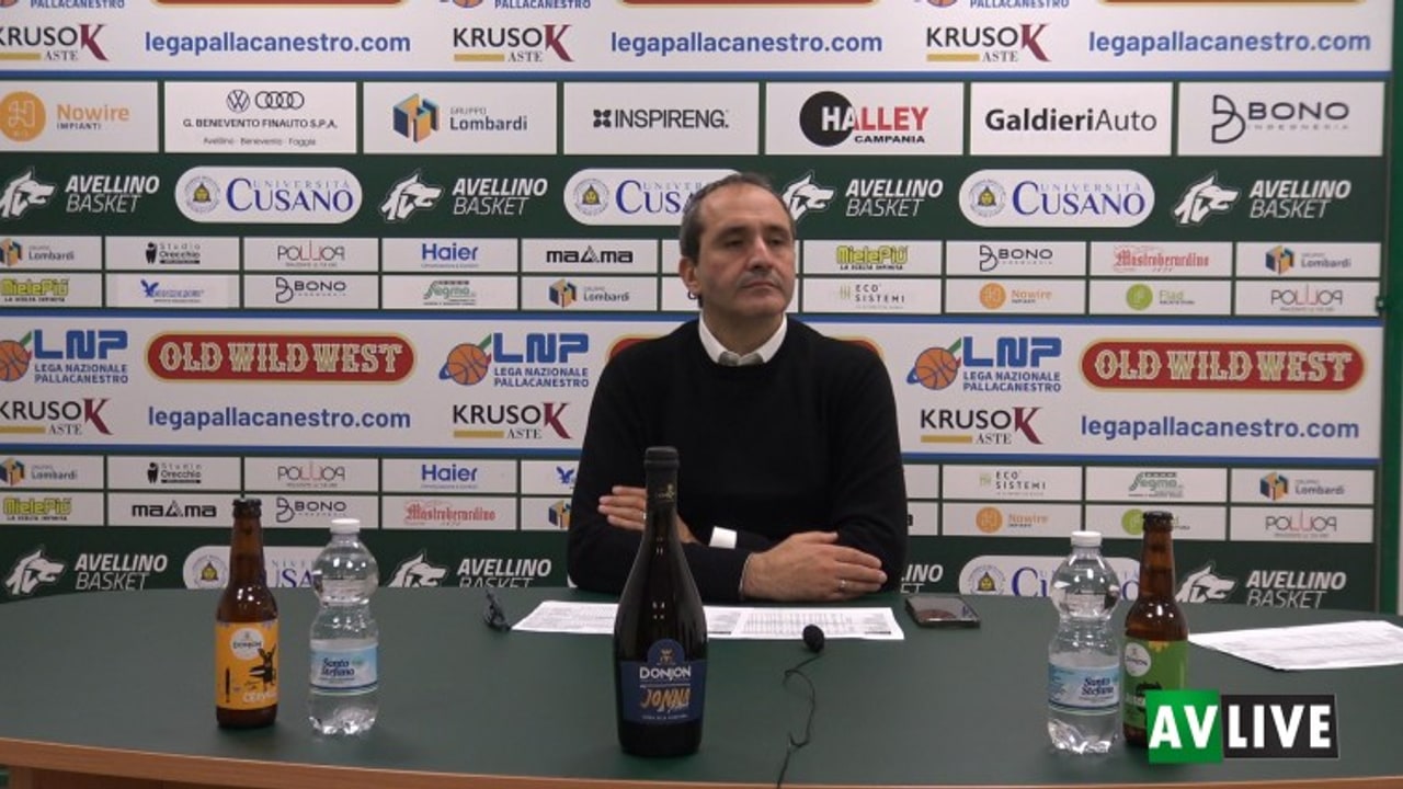 Unicusano Avellino Basket-Dole Rimini 87-78, l'analisi di Di Carlo