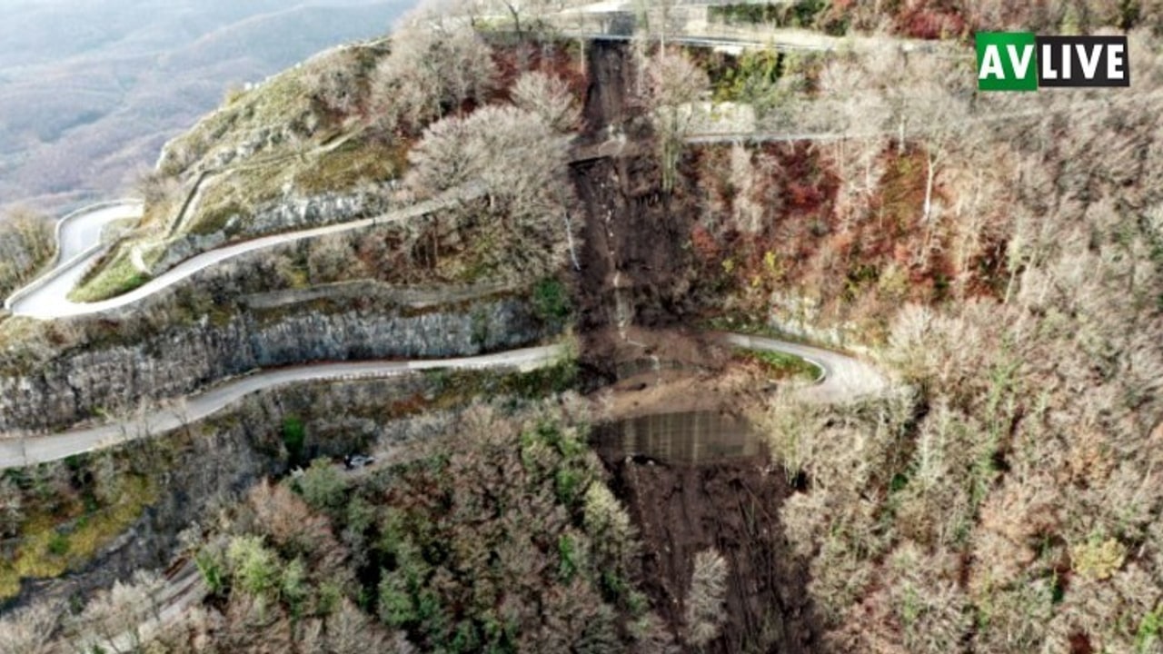 Frana di Montevergine. La Provincia si mobilita