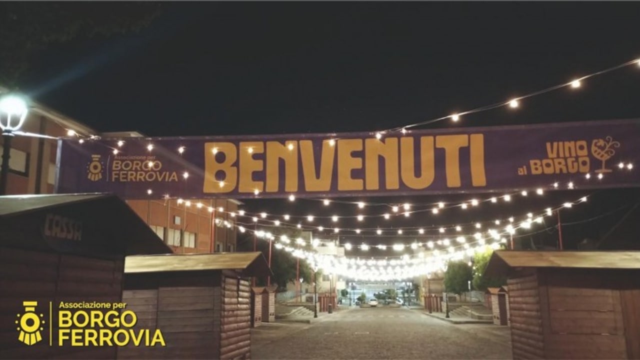 L'associazione Per Borgo Ferrovia festeggia il primo anno ed accende il Natale