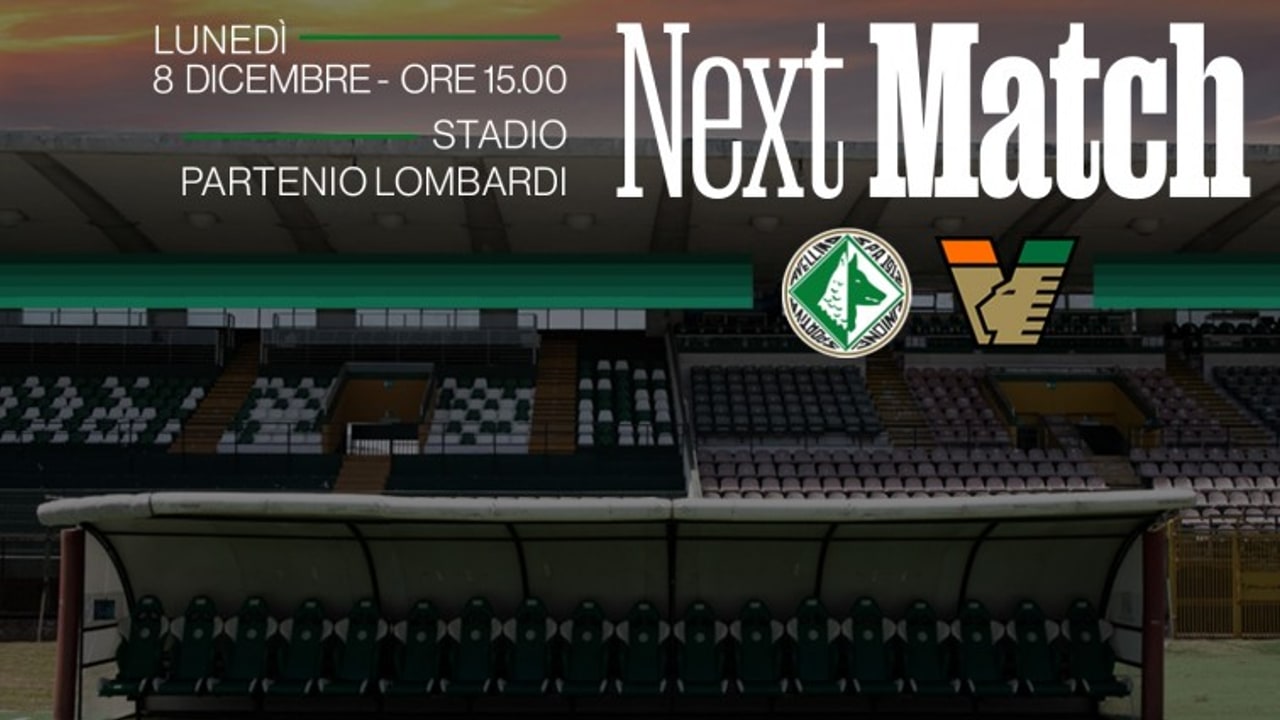 Avellino-Venezia, da domani via alla prevendita