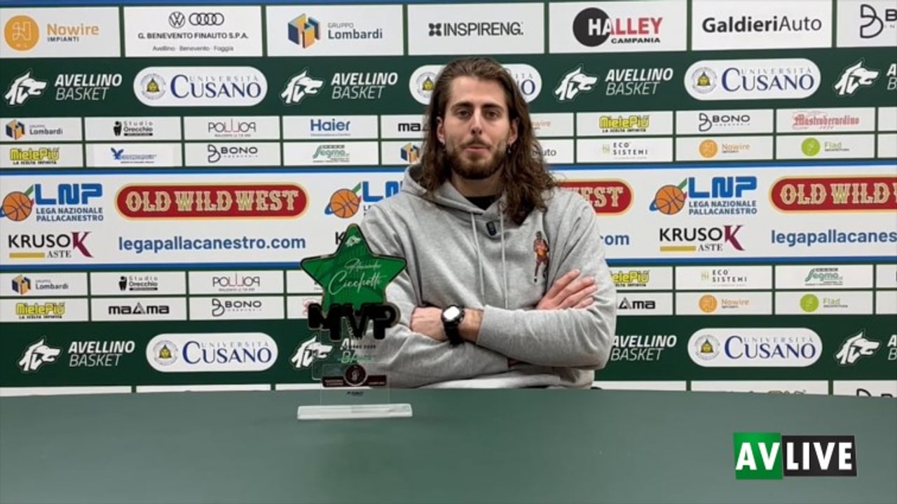Unicusano Avellino Basket, Cicchetti: "Abbiamo margini di miglioramento. Attenzione a Cento"