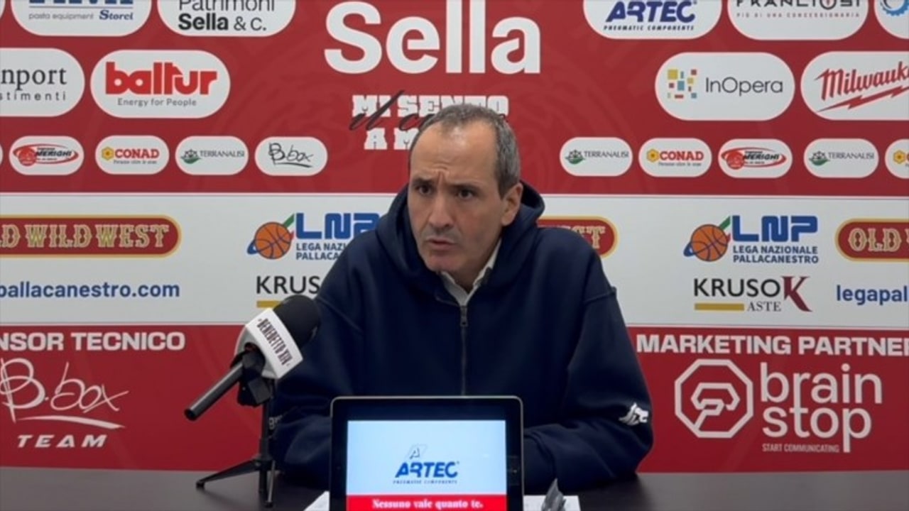 Sella Cento-Unicusano Avellino Basket, l'analisi di Di Carlo