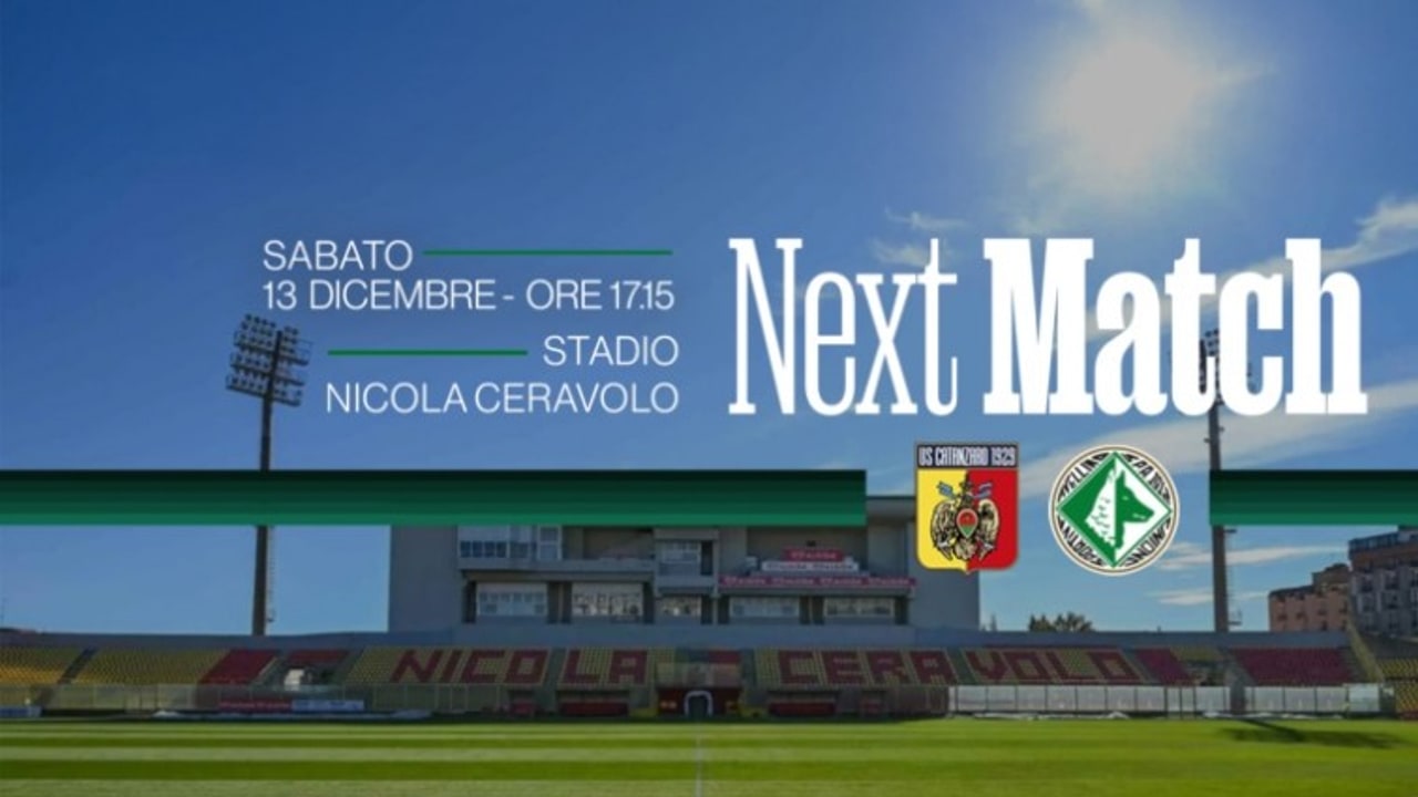 Catanzaro-Avellino, in vendita 750 biglietti del Settore Ospiti