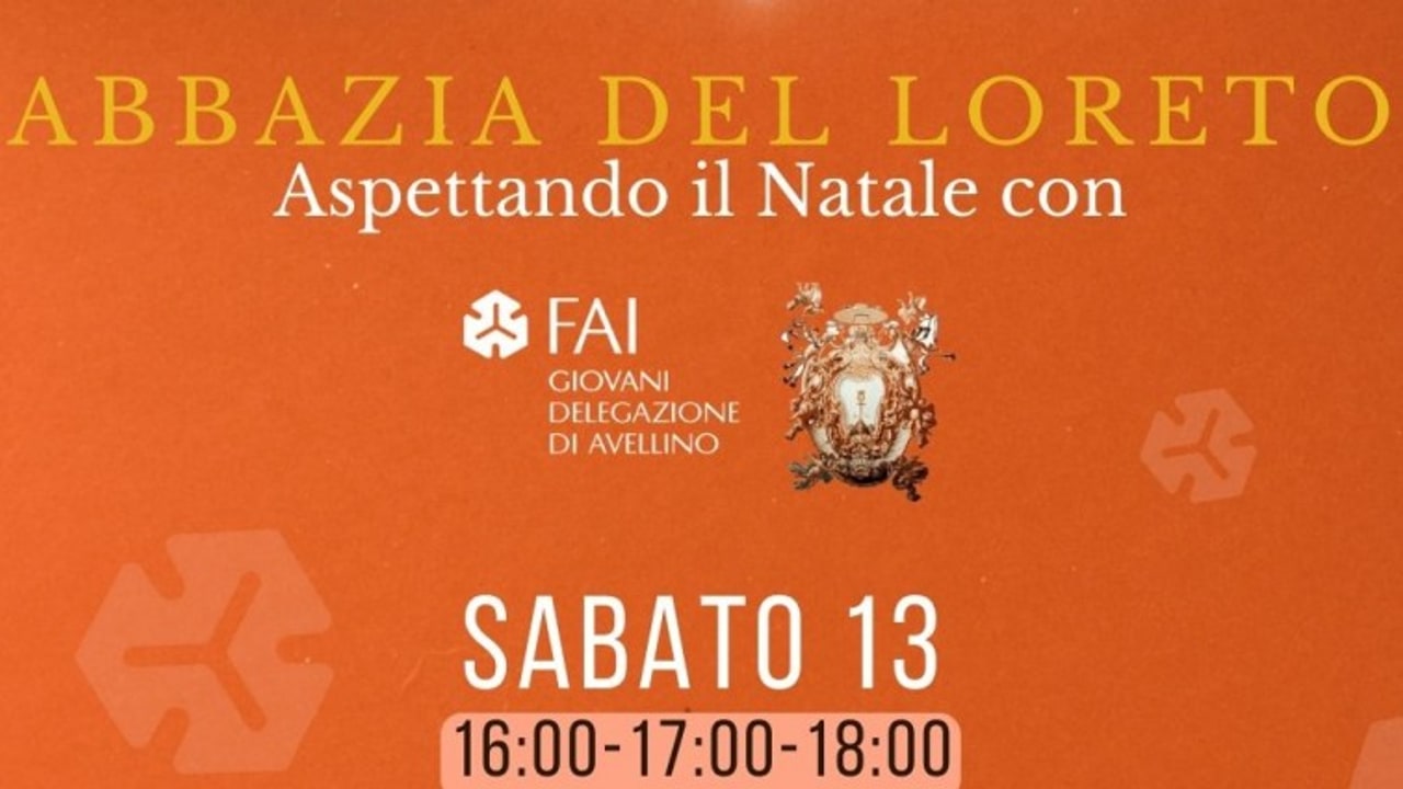 FAI Giovani Avellino, aspettando il Natale un evento speciale presso il Palazzo Abbaziale del Loreto di Mercogliano
