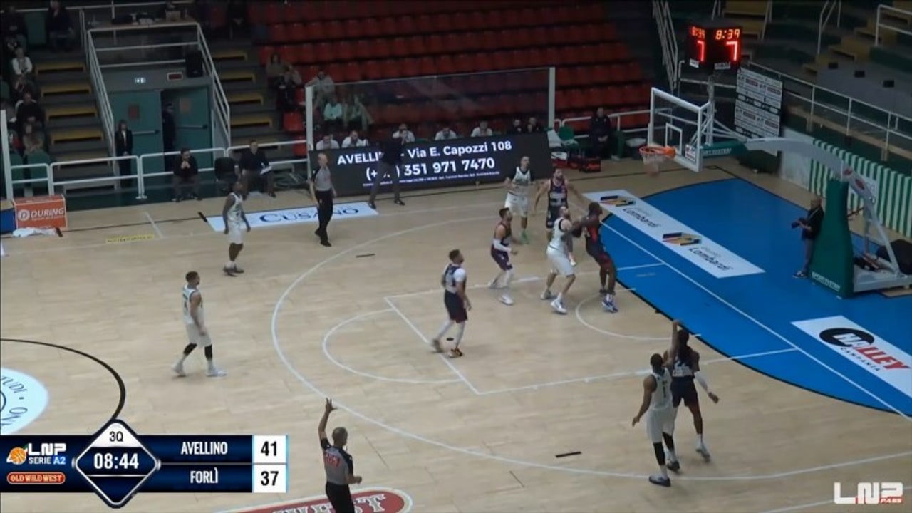 Unicusano Avellino Basket-Unieuro Forl&igrave; 90-79, gli highlights
