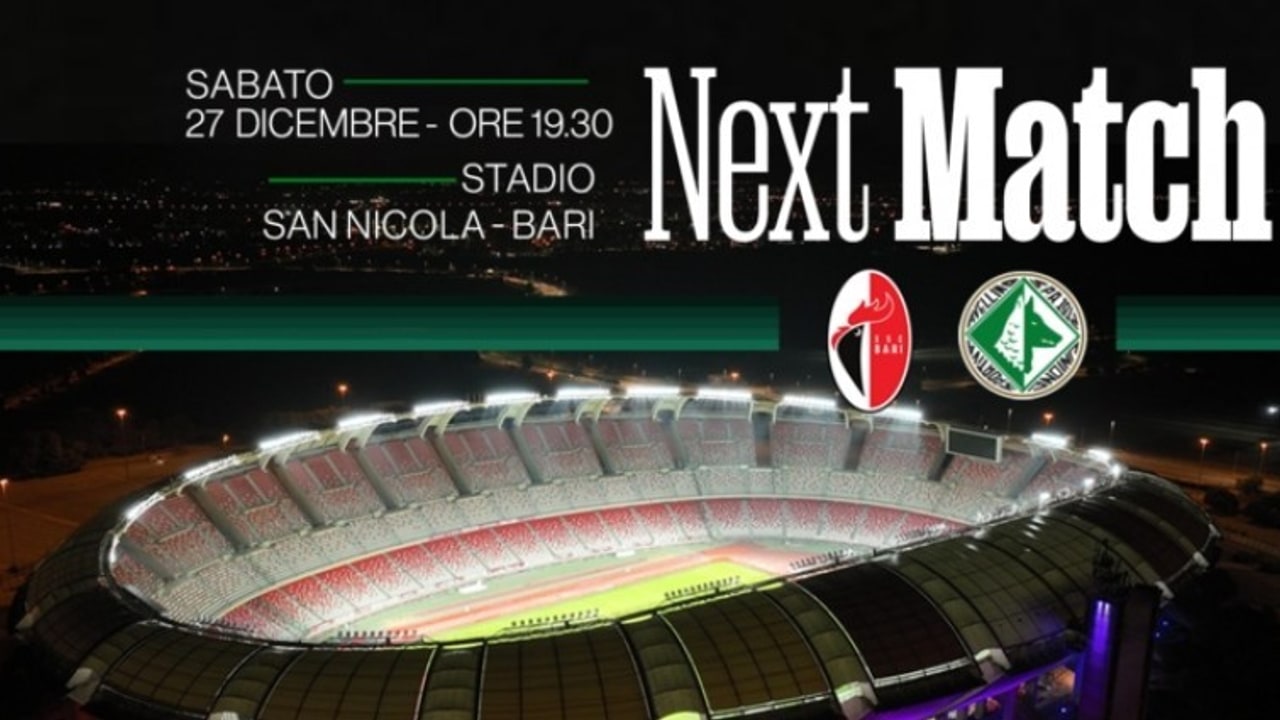 Bari-Avellino, via alla prevendita per il Settore Ospiti: al "San Nicola" obbligo di fidelity card