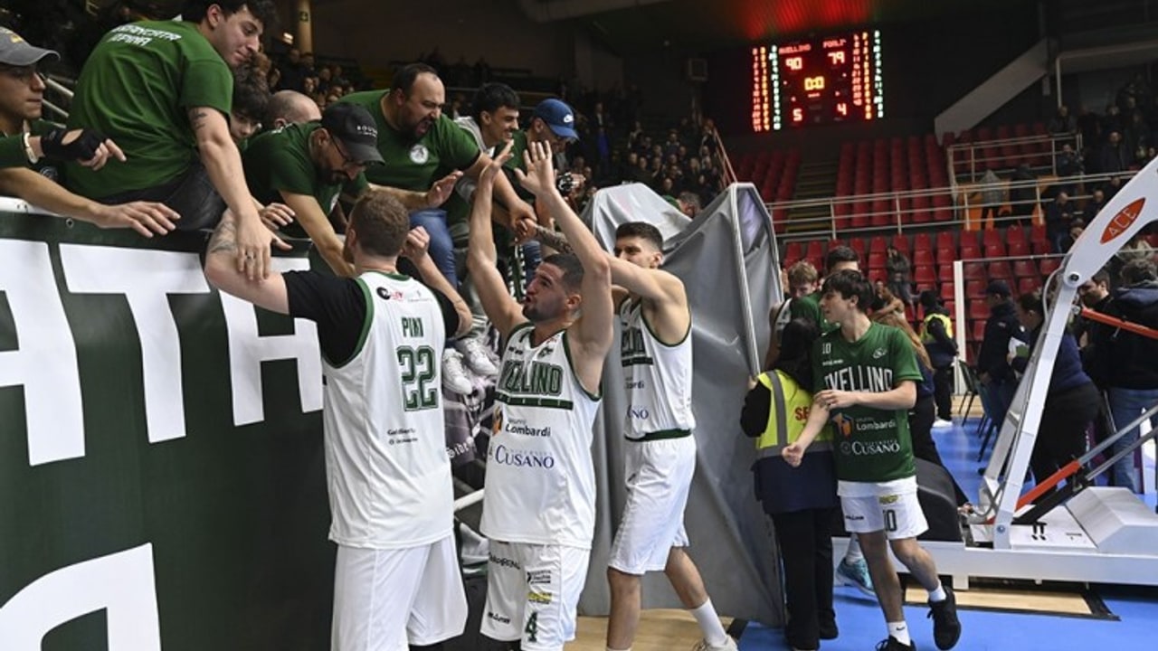 Unicusano Avellino Basket-Givova Scafati 72-80, gli highlights