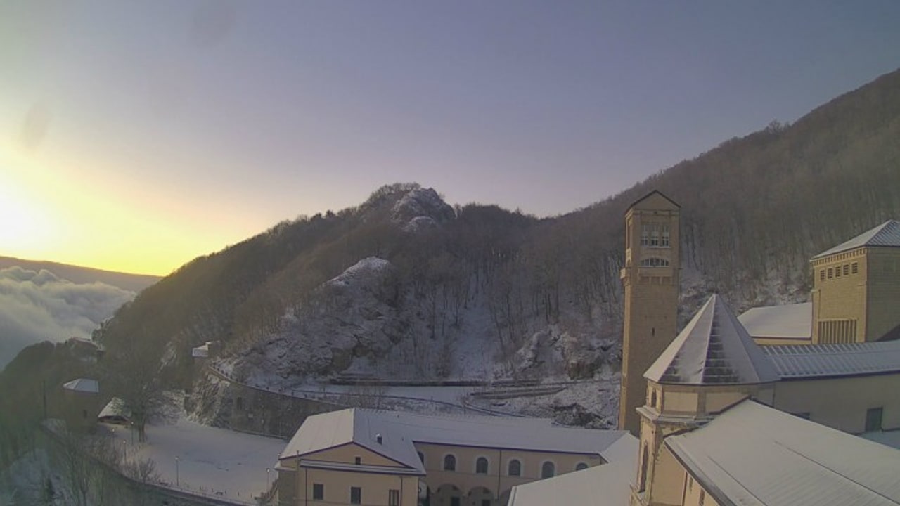 Temperature in calo in Irpinia: -7.9 gradi sul Monte Partenio