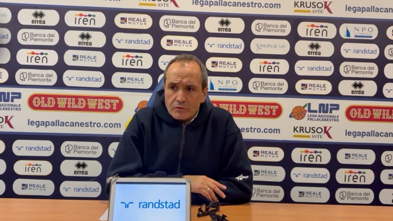 Reale Mutua Torino-Unicusano Avellino Basket, l'analisi di Di Carlo