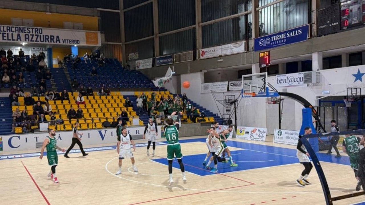 Scandone Avellino, continua il mal di trasferta: la Stella Azzurra Viterbo vince per 77-75