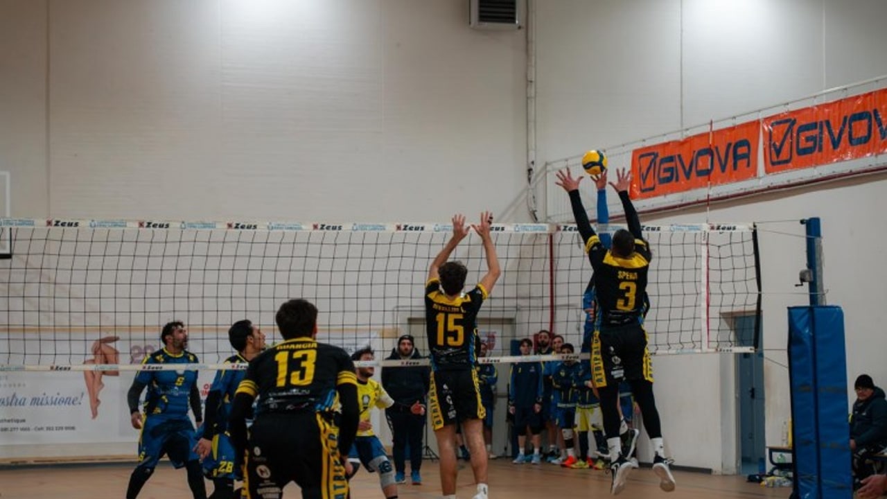 Colpo esterno della Guancia Volley Academy a Casavatore