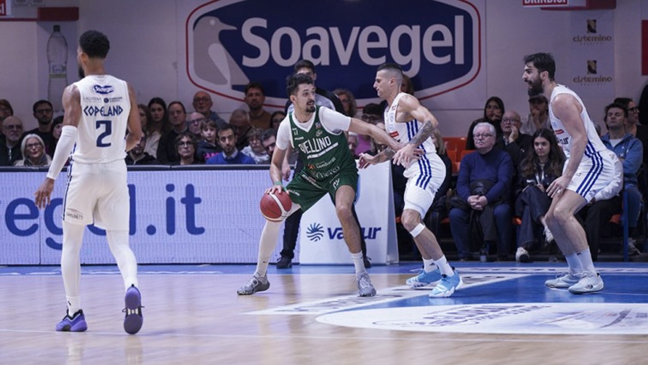 Unicusano Avellino Basket mai in partita, la Valtur Brindisi vince facilmente per 83-67