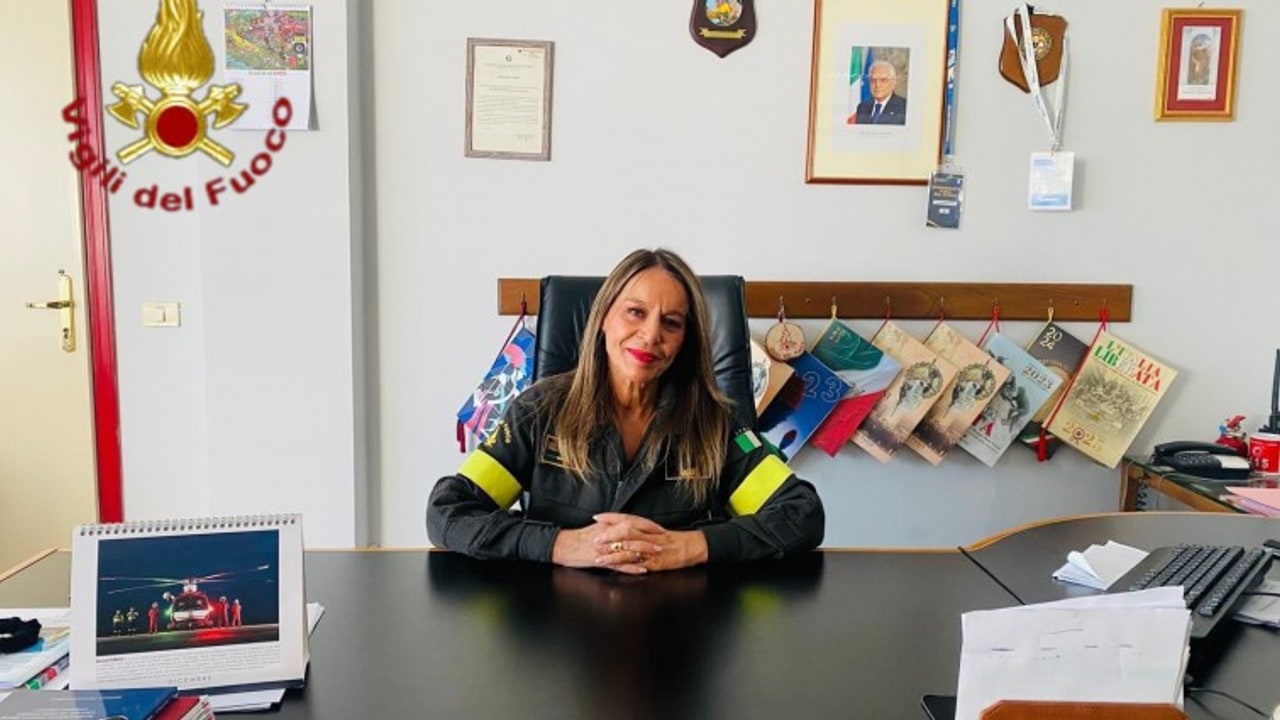 Avellino, cambio al vertice del Comando dei Vigili del fuoco: arriva Alessandra Rilievi
