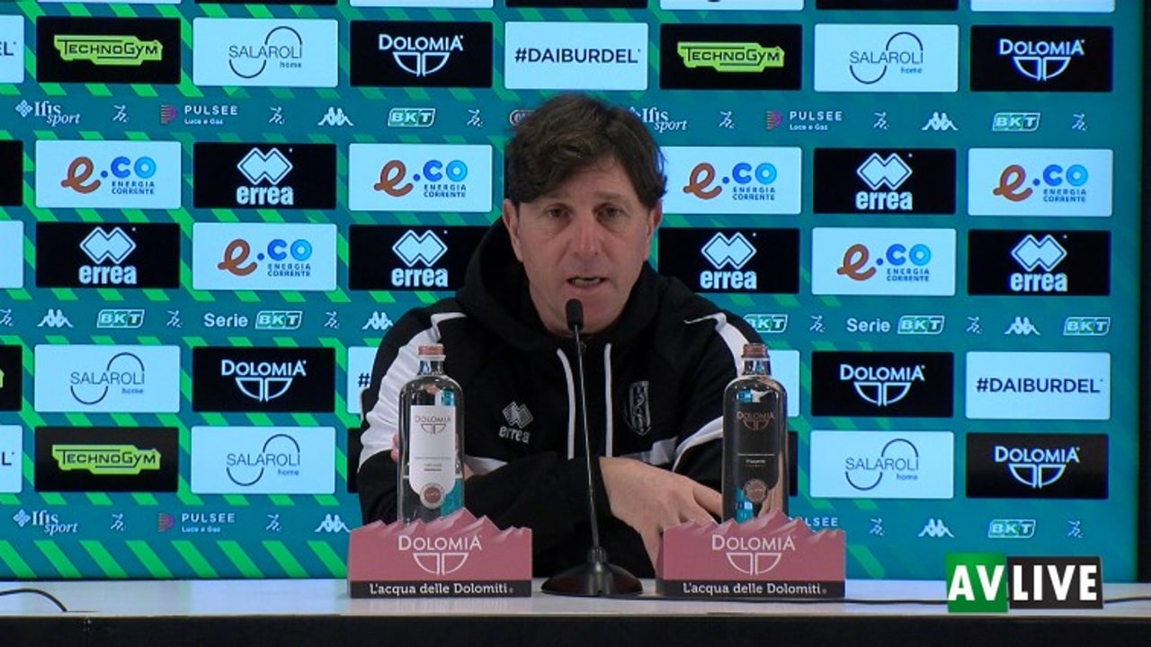 Mignani: "Ad Avellino servirà una super prestazione. Tanti calciatori influenzati"