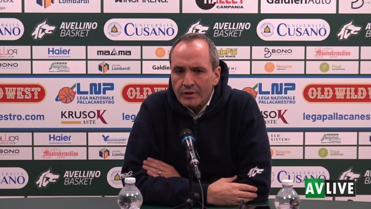 Unicusano Avellino Basket-Tezenis Verona, Di Carlo: "Può essere la vittoria della svolta"