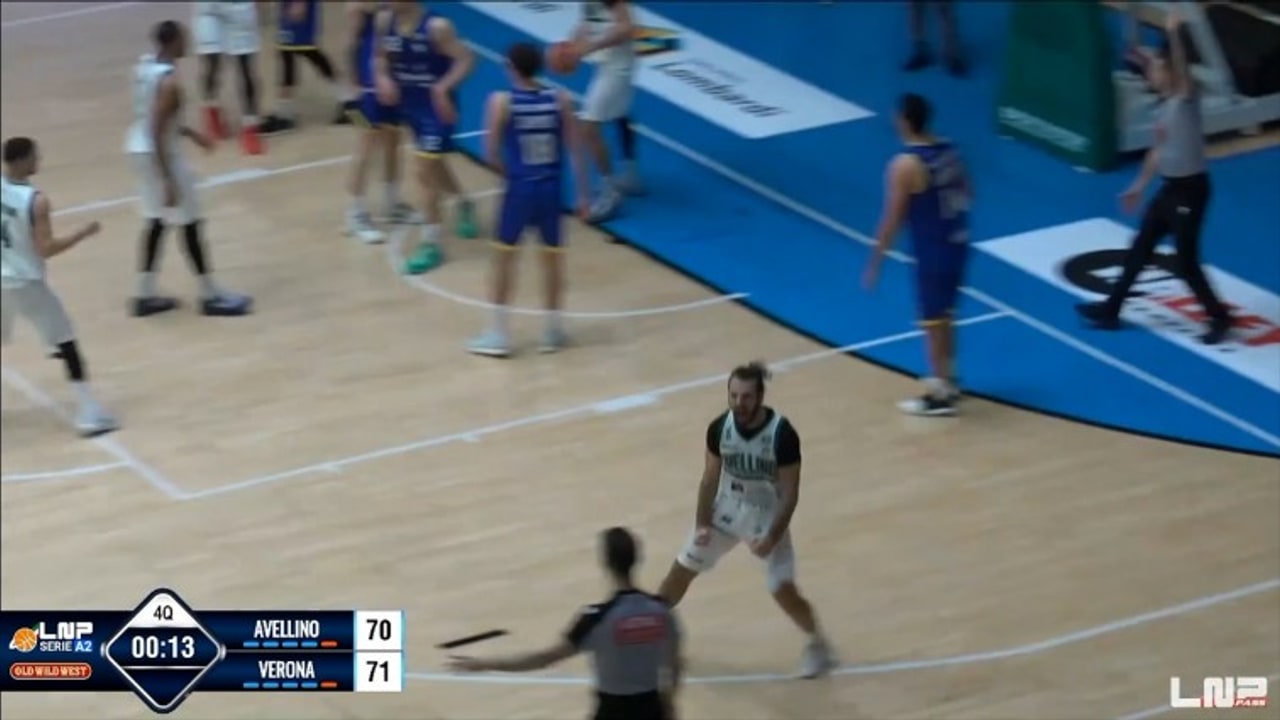 Unicusano Avellino Basket-Tezenis Verona 72-71, gli highlights