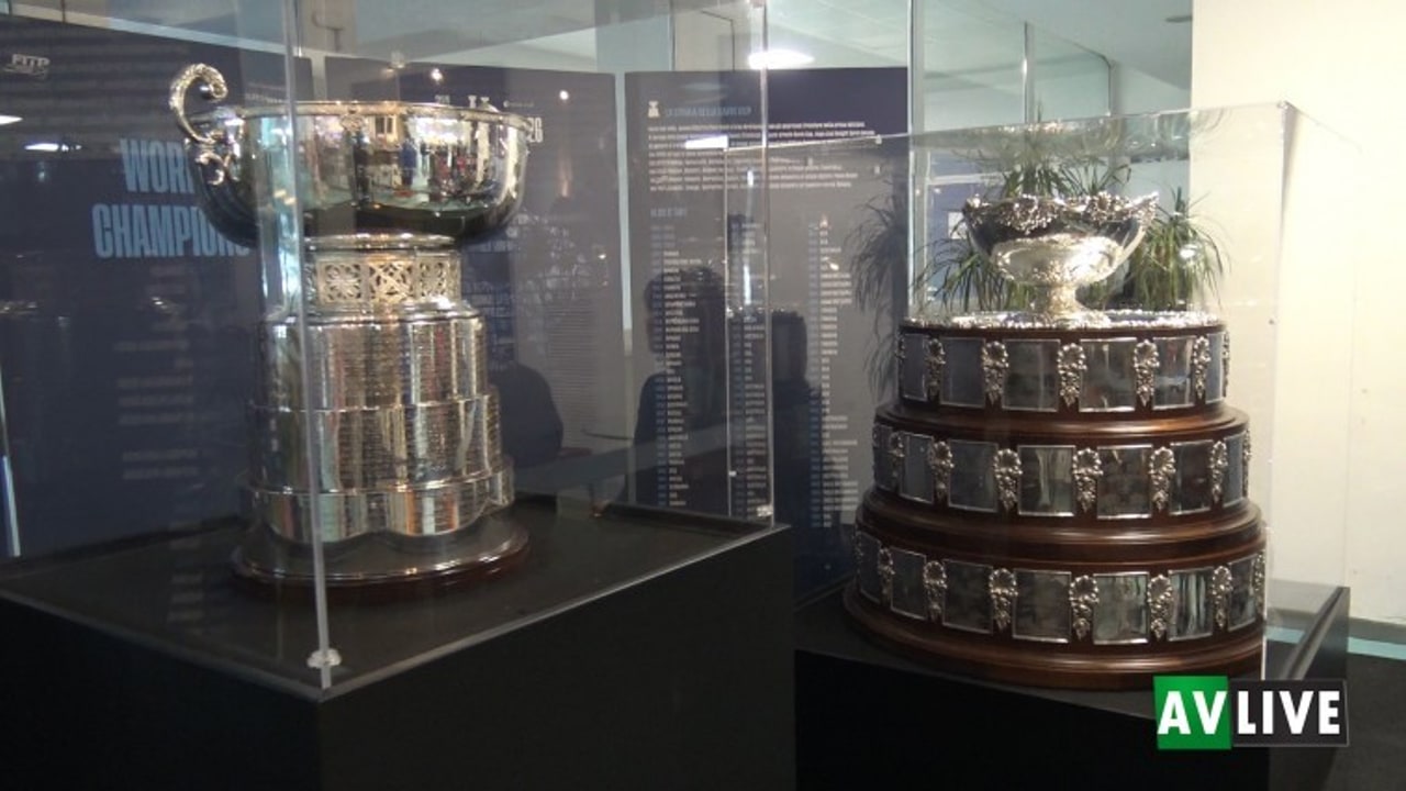 La Coppa Davis e la Billie Jean King Cup in mostra ad Avellino