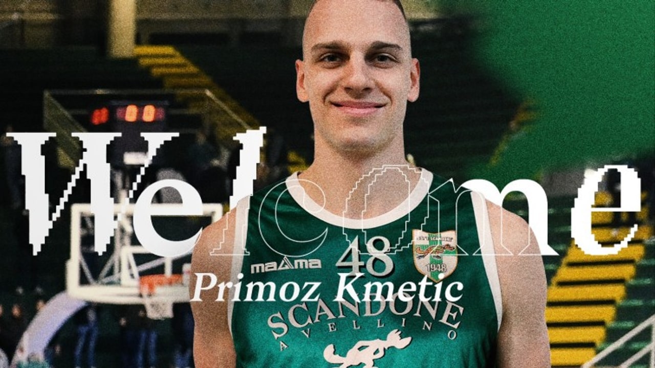 Scandone Avellino, arriva lo sloveno Primoz Kmetic