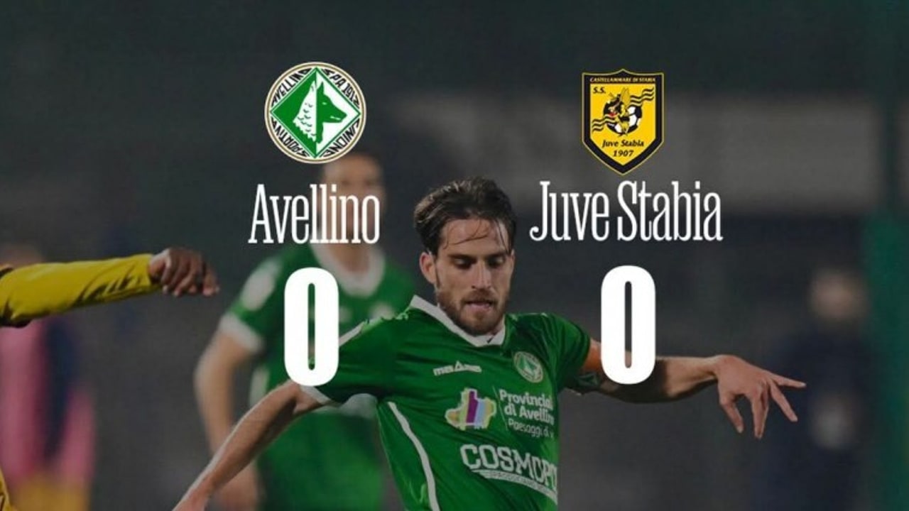 L'Avellino non punge: pareggio senza reti contro la Juve Stabia