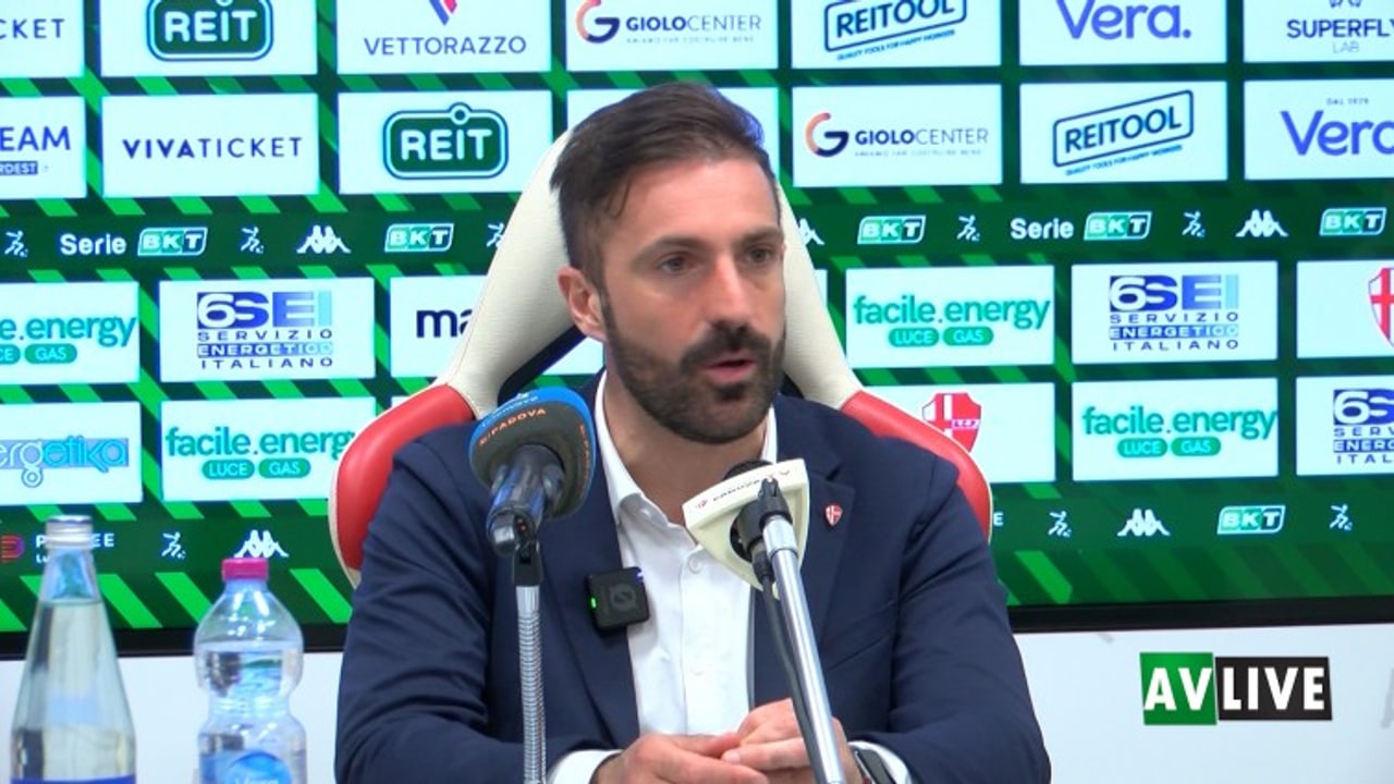 Padova, Andreoletti: "Trend positivo. Daremo battaglia anche ad Avellino"