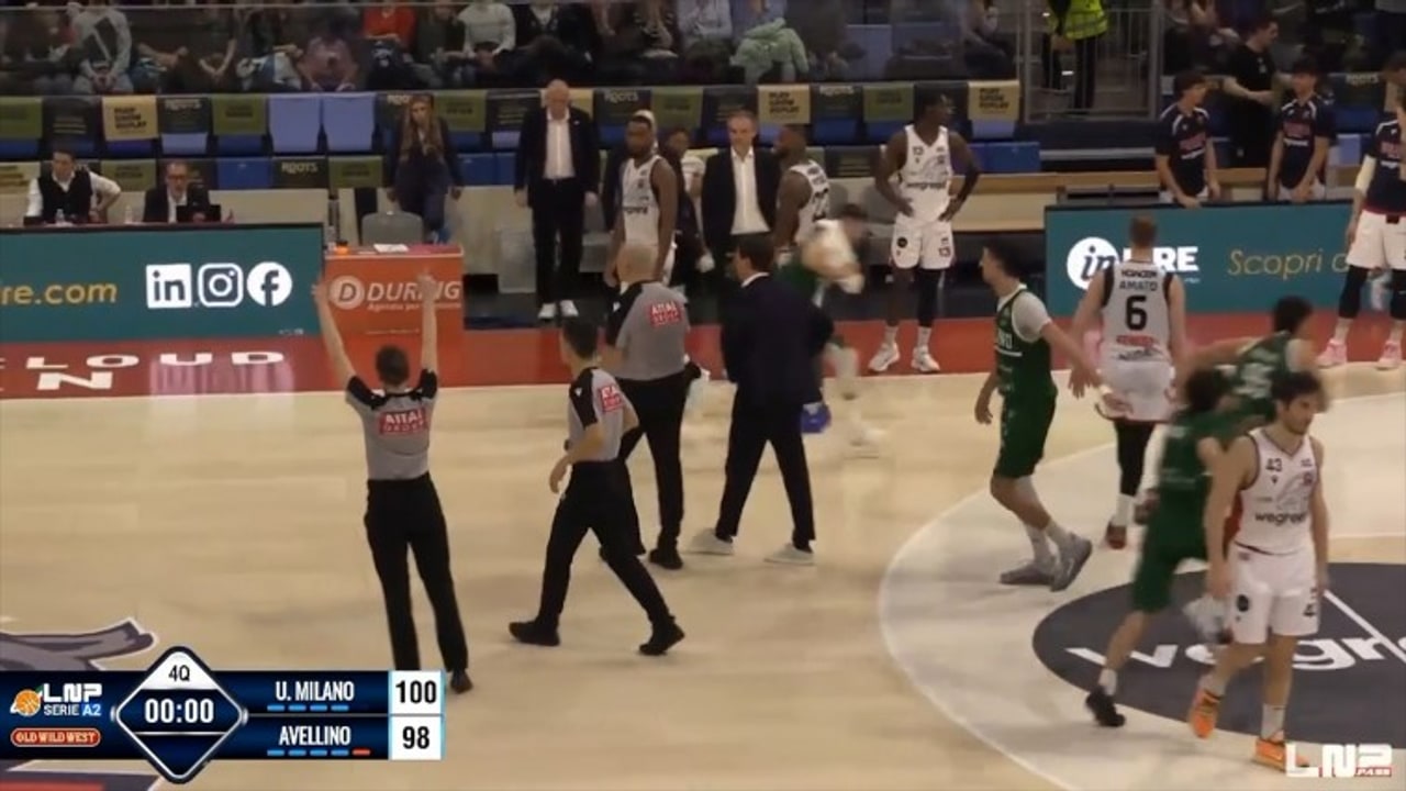 Urania MIlano-Unicusano Avellino Basket 100-101, gli highlights