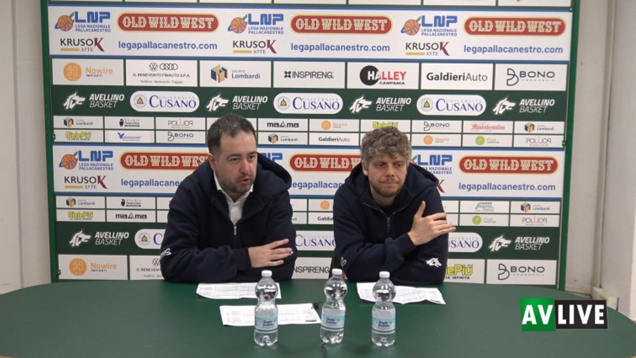 Unicusano Avellino Basket-Real Sebastiani Rieti 86-71, l'analisi di Mazzalupi e Formato