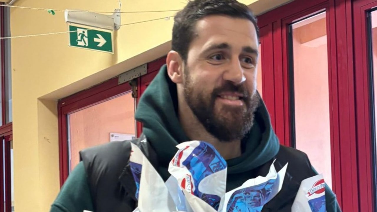 L'Unicusano Avellino Basket regala uova pasquali agli alunni di Borgo Ferrovia