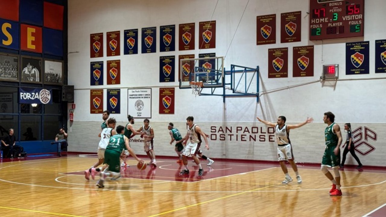Scandone a forza 9: San Paolo Ostiense battuto 59-77