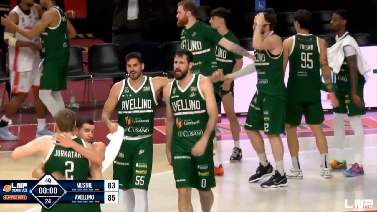 Gemini Mestre-Unicusano Avellino Basket 83-85, gli highlights