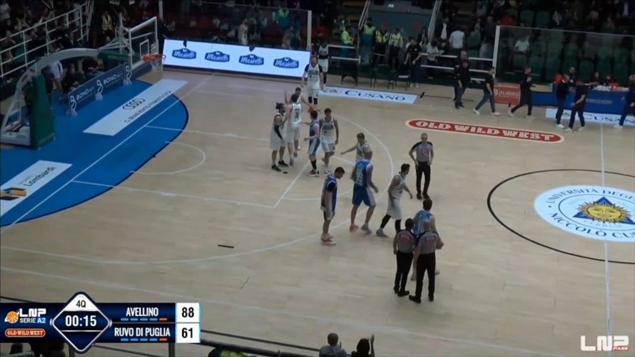 Unicusano Avellino Basket-Crifo Wines Ruvo di Puglia 88-61, gli highlights