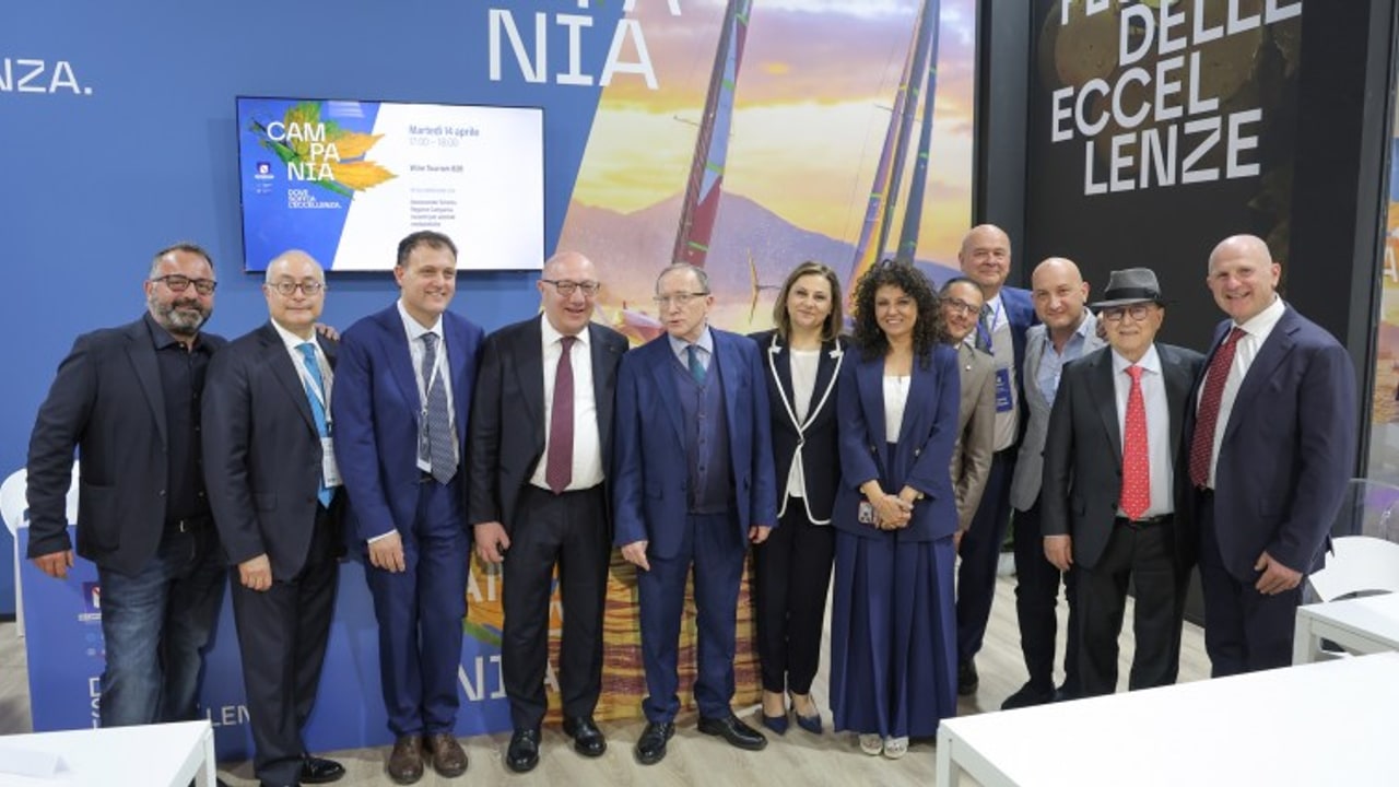 Vini campani a gonfie vele: grande successo della Regione Campania al Vinitaly 2026