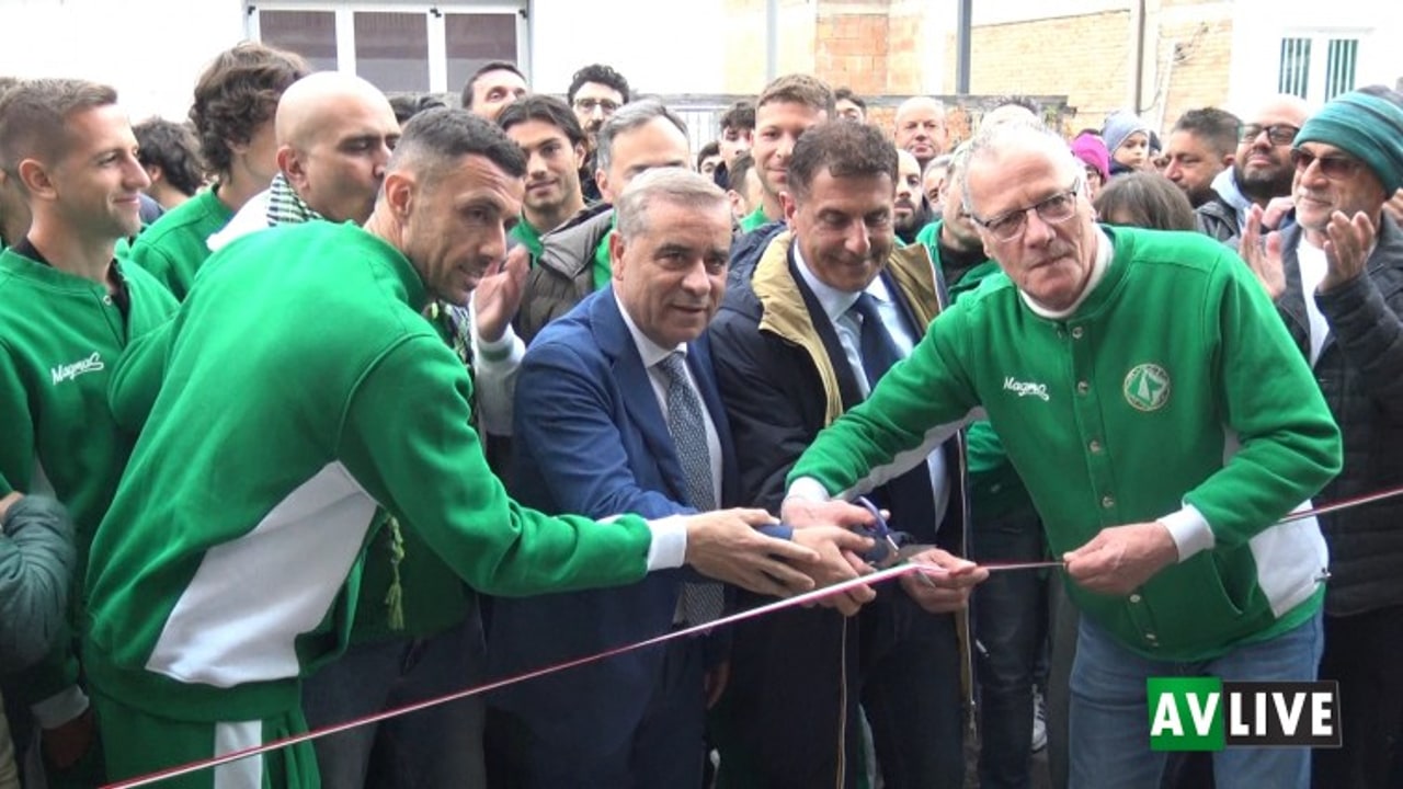Mirabella Eclano, taglio del nastro per il club intitolato ad Arcangelo Iapicca